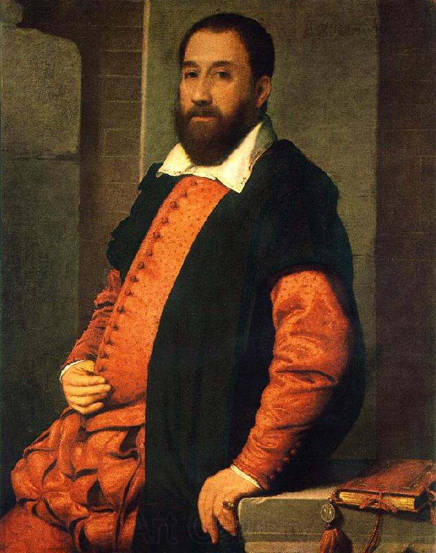MORONI, Giovanni Battista Portrait of Jacopo Foscarini agd France oil painting art